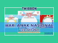 Twibbon Hari Anak Nasional 2021 Anak Terlindungi Indonesia Maju