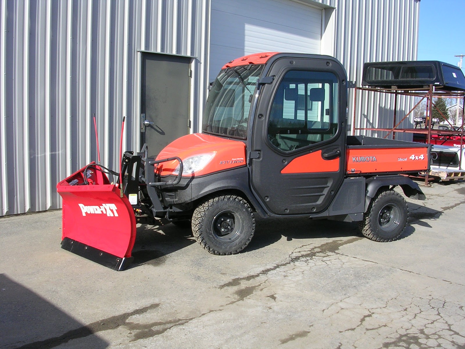 Michaud's Trailers Winslow Maine Boss UTV Snow Plows & Salt Dogg