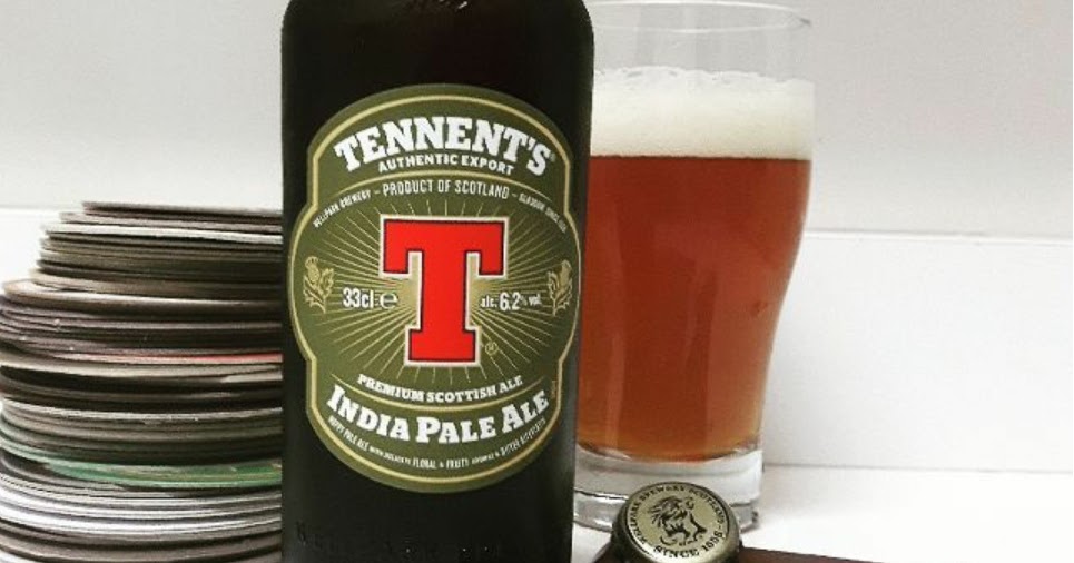 Tennent's India Pale Ale Degustação nº 950 NINKASI BEER CLUB
