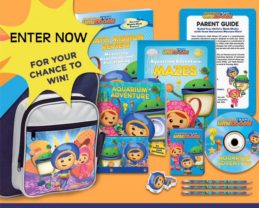 Team Umizoomi Prize Pack Giveaway - 50 Winners - Free Backpack, Mighty ...