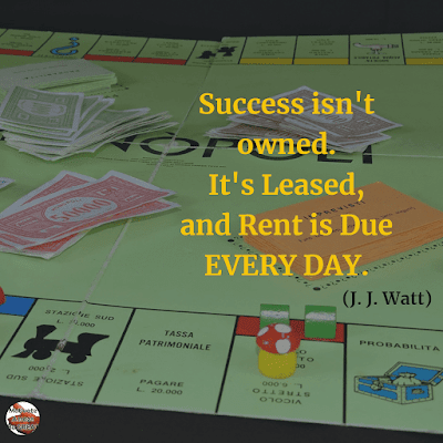Famous Quotes About Success And Hard Work: "Success isn't owned. It's leased, and rent is due every day." - J. J. Watt