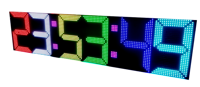 Library DMD3 ESP 32 Arduino RGB HUB-75 Panel P5 - Dicky B_Mz