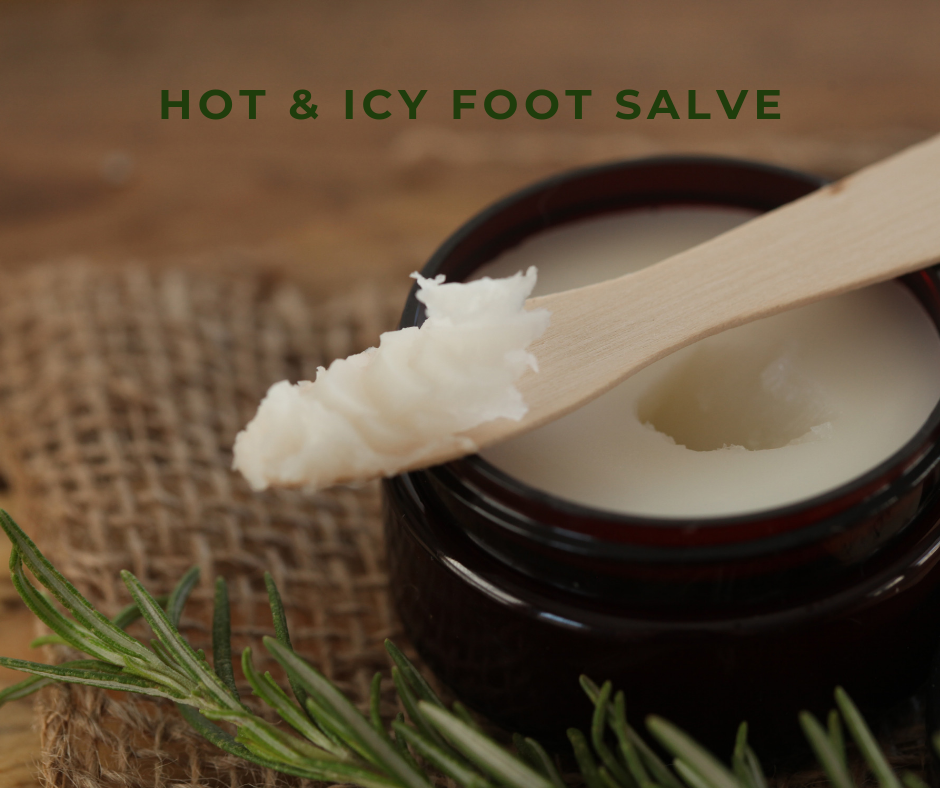 Hot and Icy Foot Salve