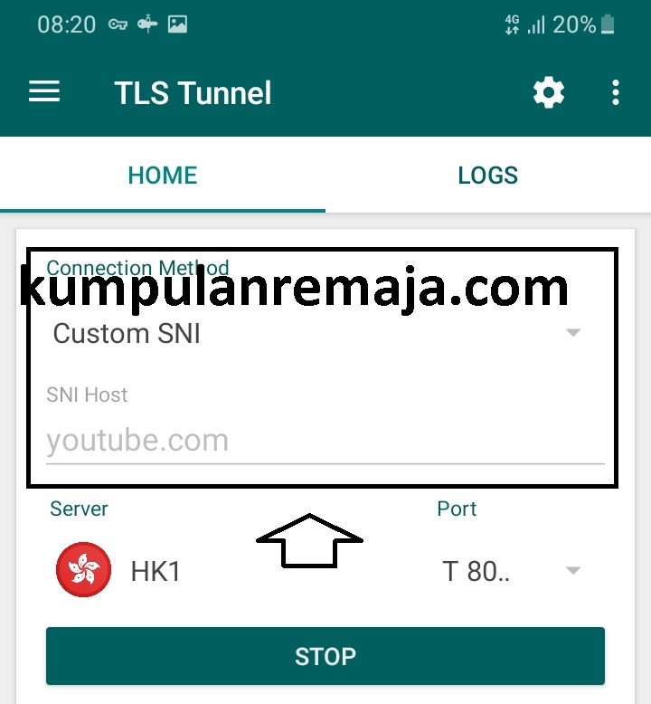 Cara Mengubah Kouta Omg Menjadi Flash Dengan Tls Tunnel Kumpulan Remaja