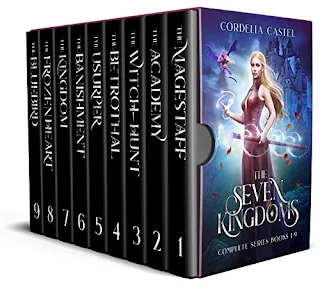 The Seven Kingdoms - a fantasy adventure book promotion by Cordelia Castel