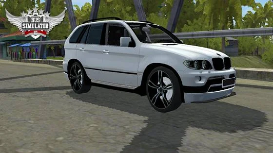 Mod Mobil BUSSID BMW X5 Full Anim