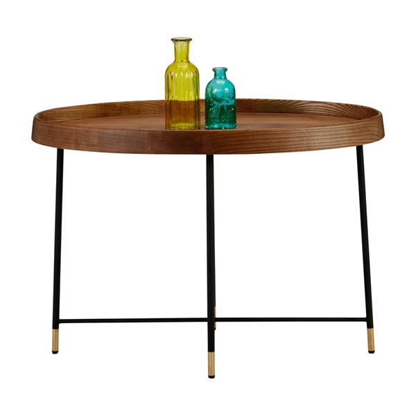 CARPENTER OVAL Bàn Góc 75x40x53 cm