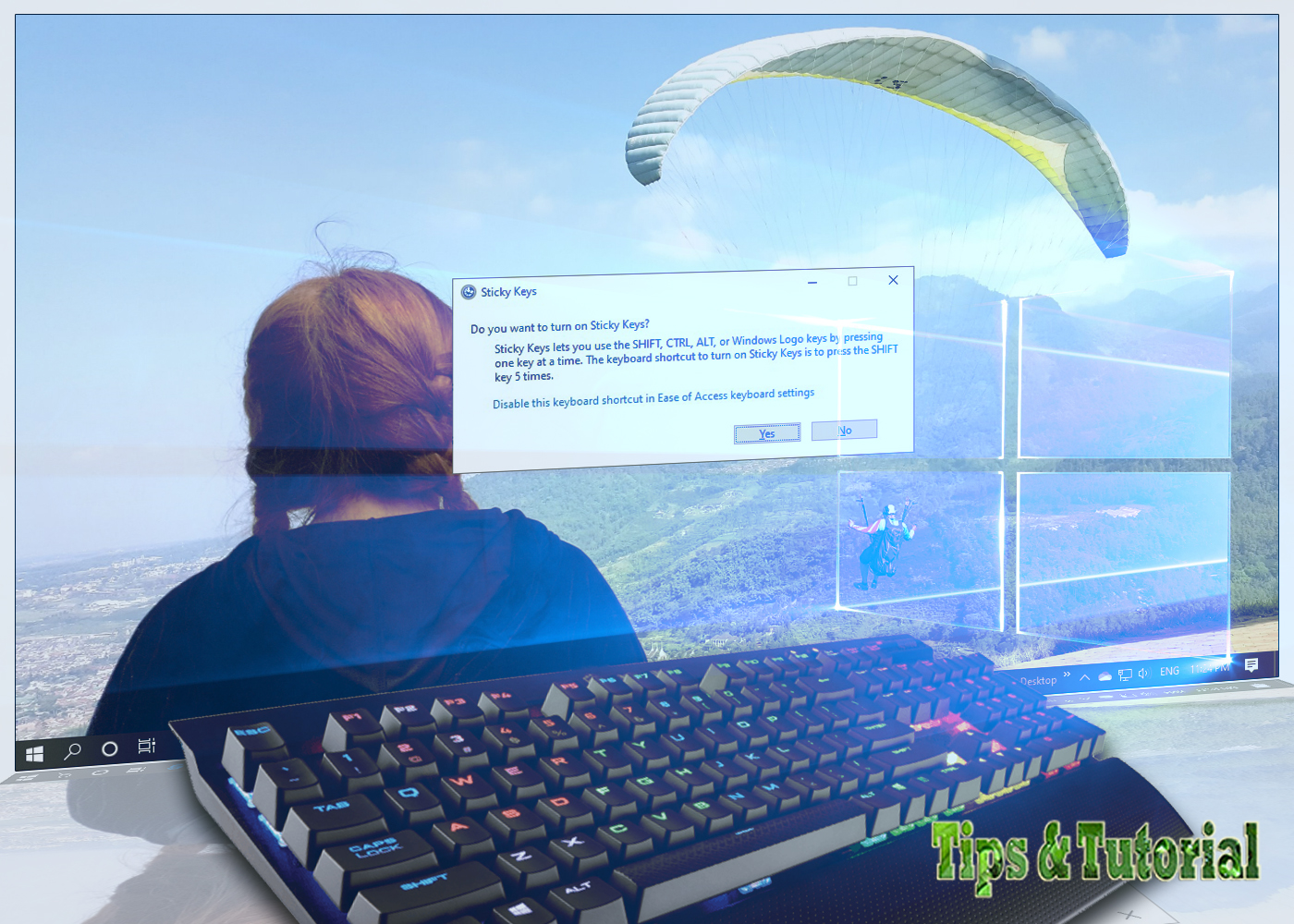 Cara Menonaktifkan Sticky Keys di Komputer Windows Anda