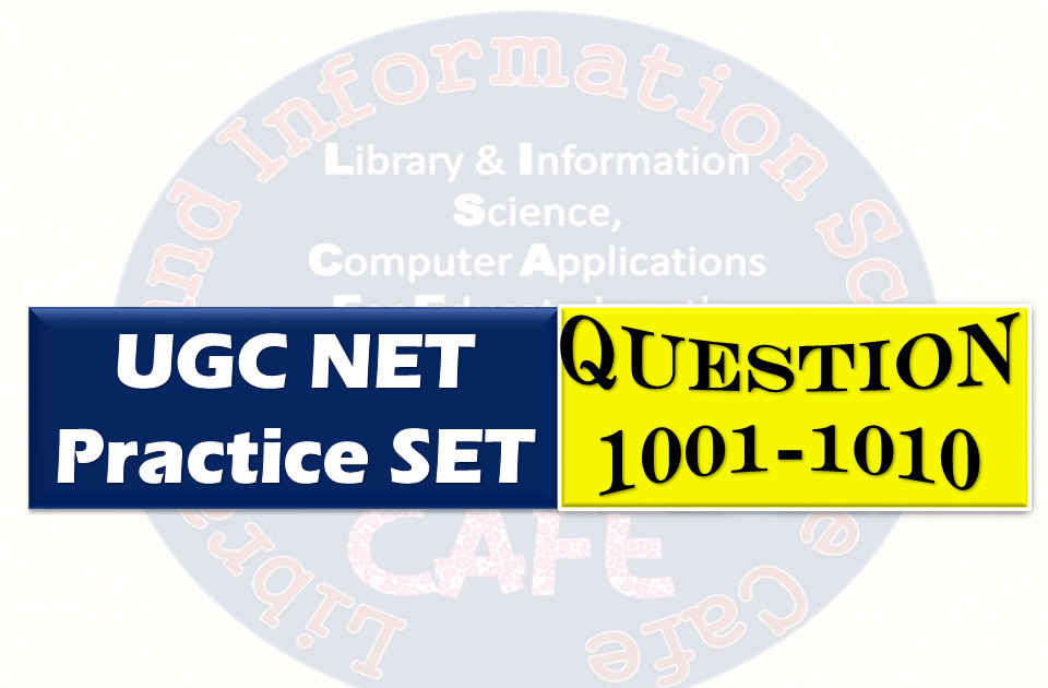 UGC NET Practice SETQuestion 10011010