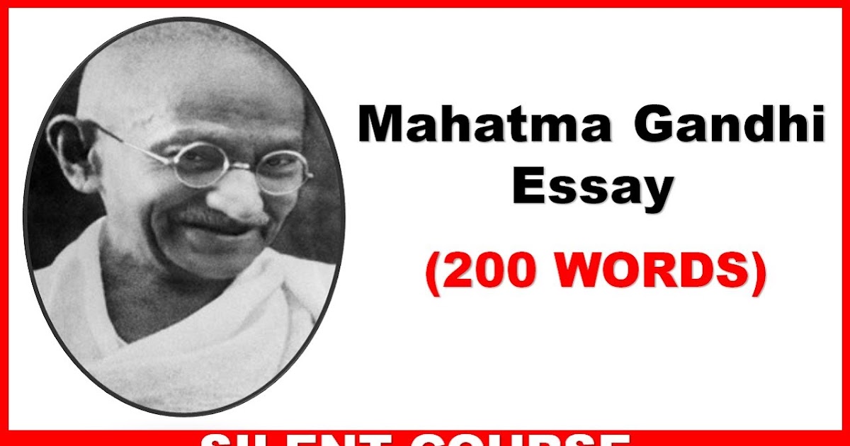 essay on mahatma gandhi jayanti in marathi