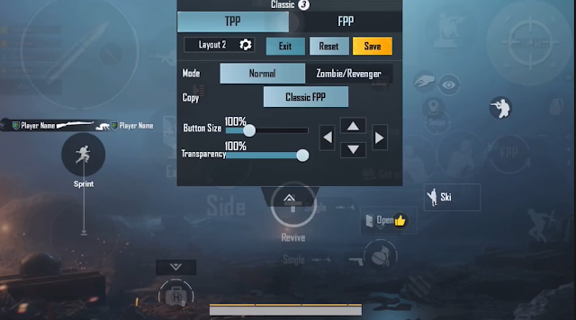Setting Control PUBG 5 Jari