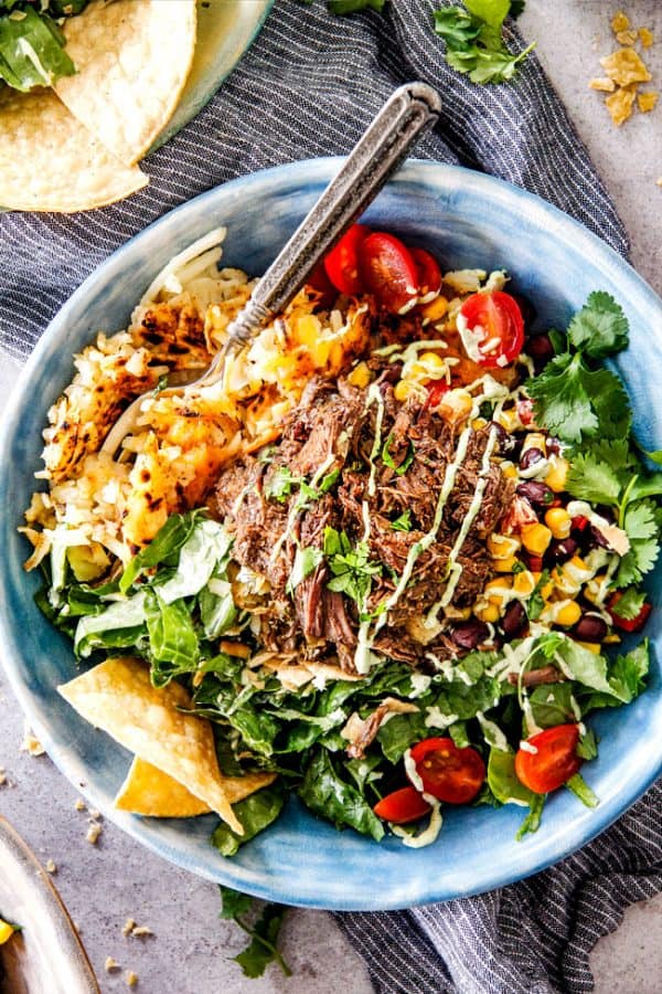 Beef Barbacoa Bowls