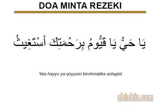 Kumpulan Doa Sehari-hari Umat Islam: Doa Lancar Rezeki, Doa Minta Dapat  Jodoh Hingga Doa Dapat Kerja - Halaman 3 - Tribunmanado.co.id