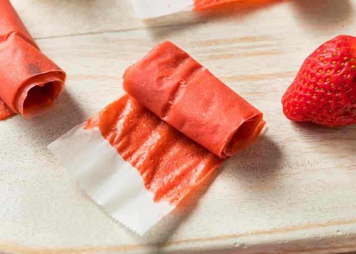 How to make Strawberry Fruit Leather Recipe (Oven or Dehydrator