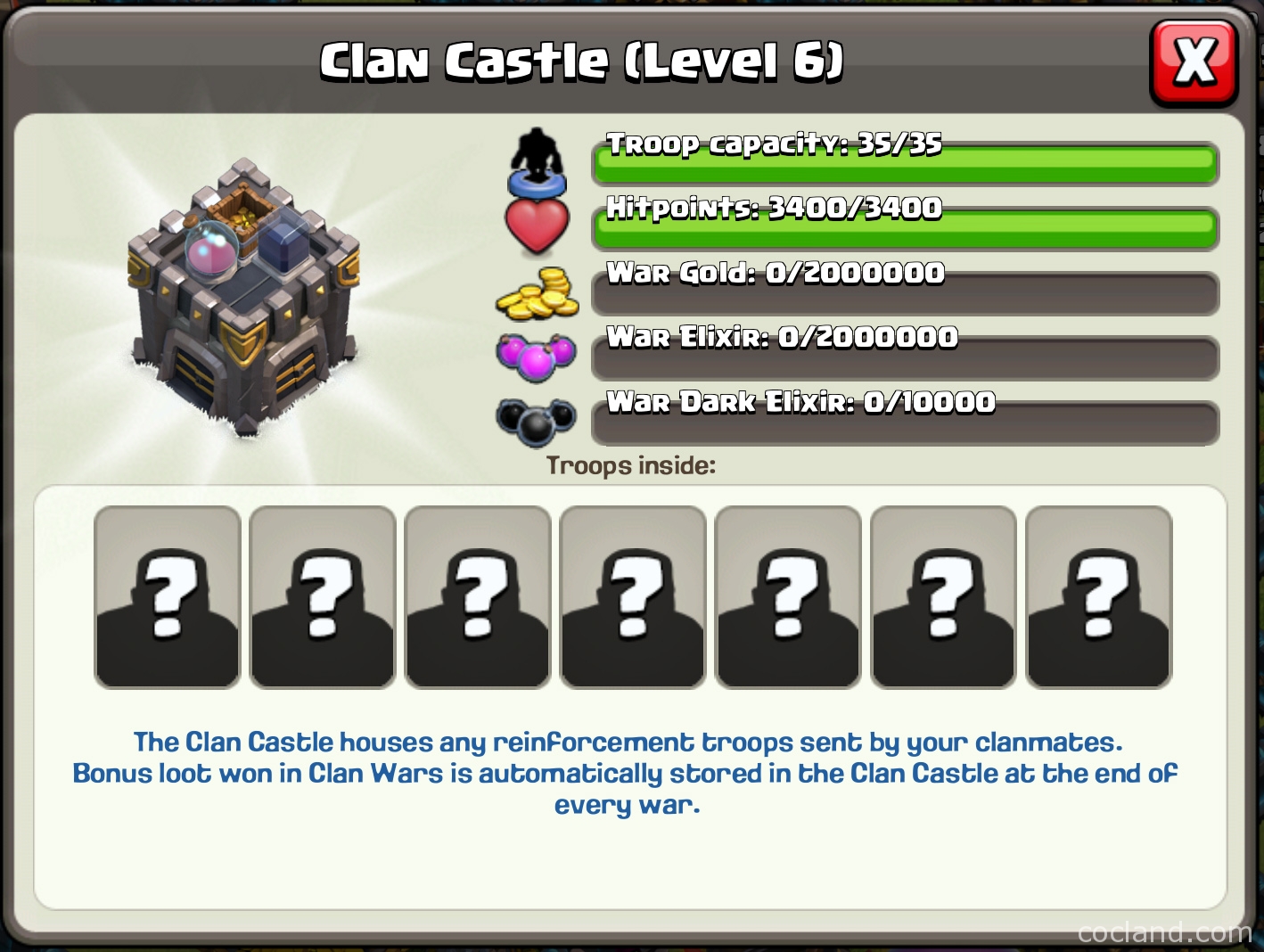 Clash of Clans 2017 : Inside the Clan Castle My Day Dreamer Clash of Clans 2017 : Inside the Clan Castle My Day Dreamer