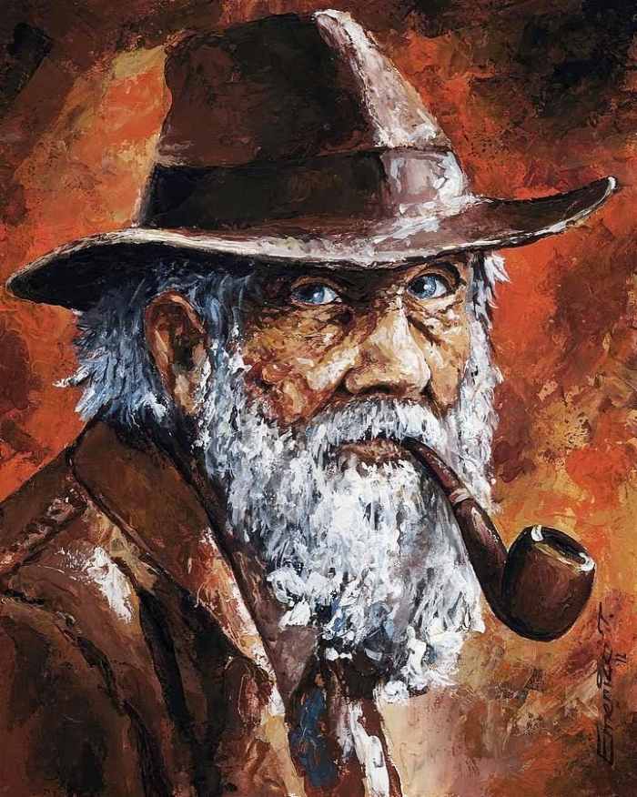 Венгерский художник. Imre Toth (Emerico)