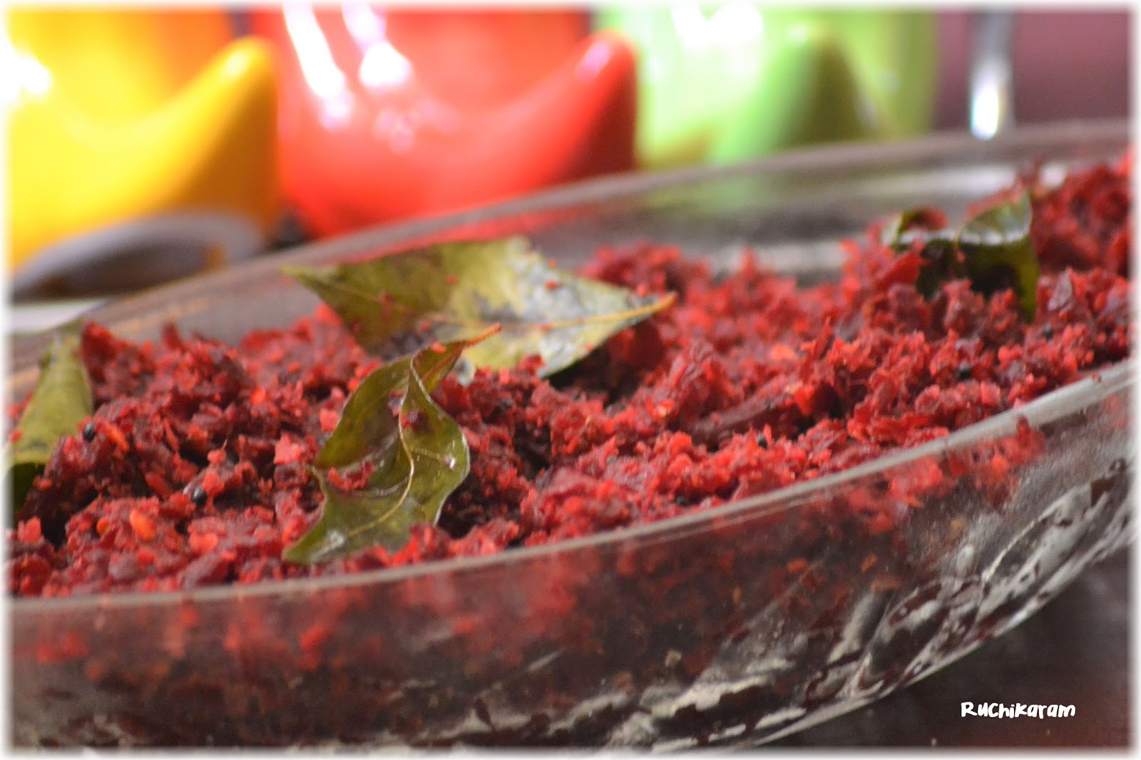 Ruchikaram Beetroot Thoran/ Beetroot Stir Fry/ Beetroot Upperi