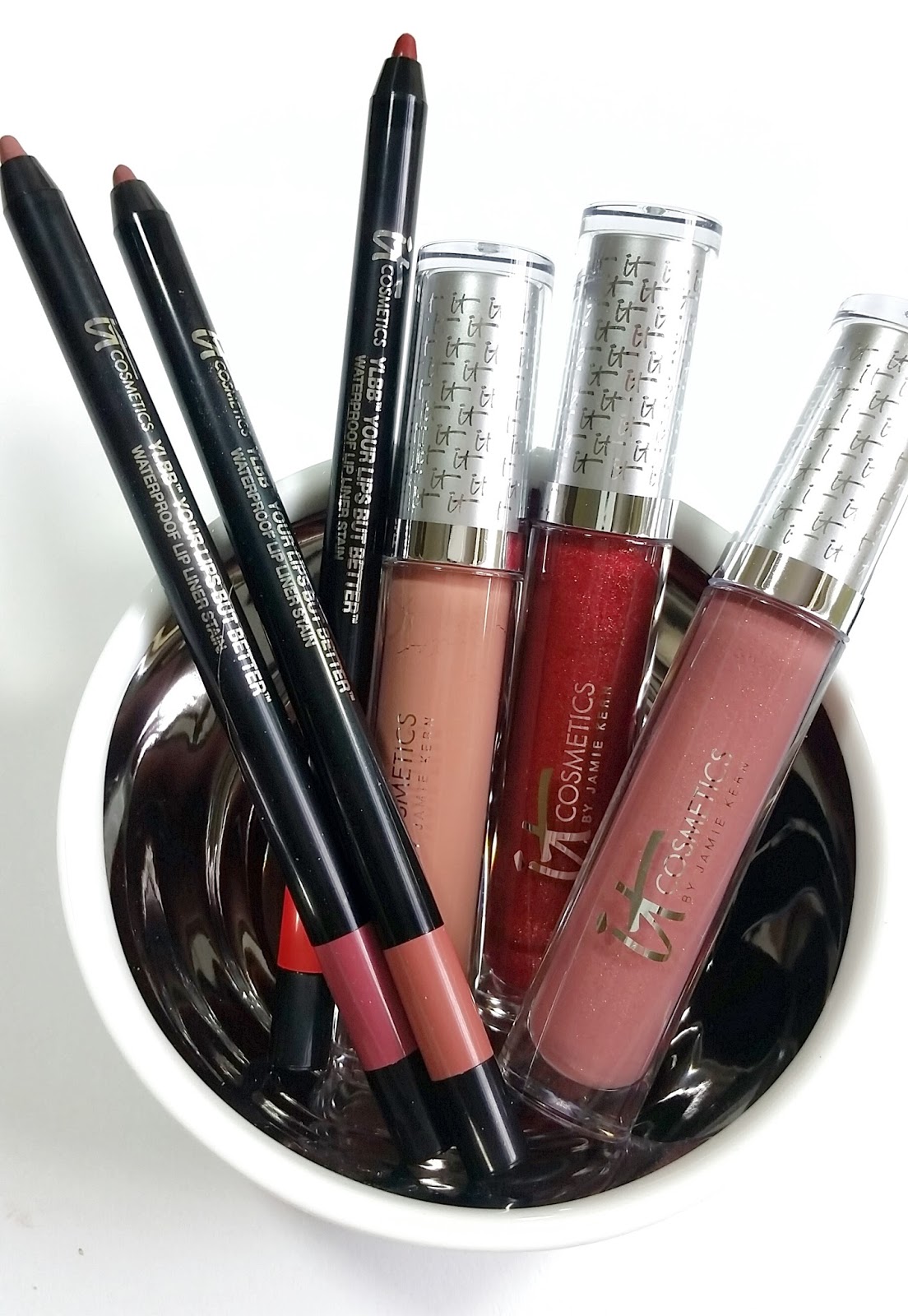 My Perfect Lip with IT Cosmetics Butter Gloss and YLBB Lip Liner Stain