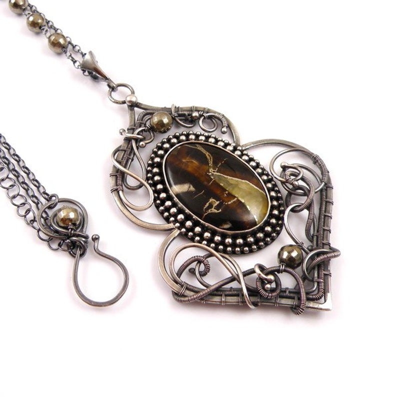 Wire Wrapped and Metal Work Jewelry and Tutorials by MadeBySunflower