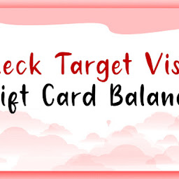 Target Visa Gift Card Balance