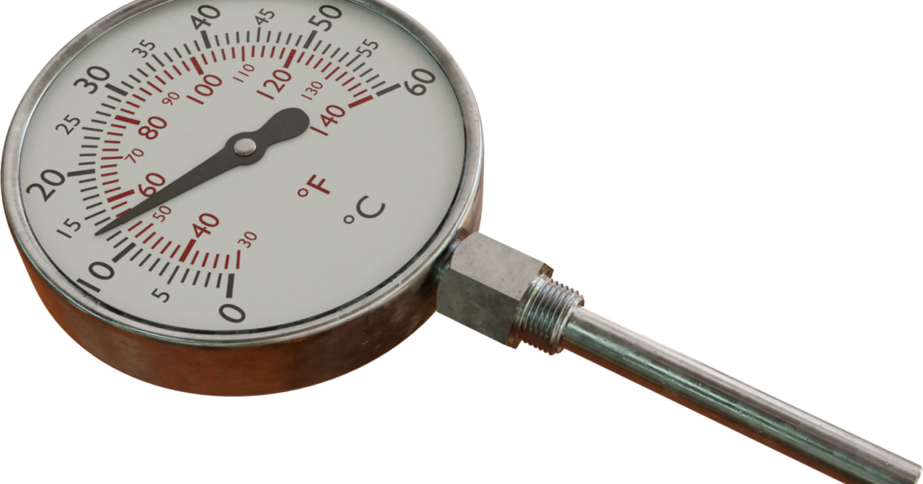 Bagaimana cara kerja termometer terisi gas (gasinmetal