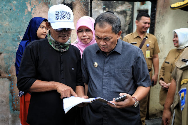 Wali Kota Pastikan Bantuan Logistik Korban Kebakaran di Asep Berlian Aman