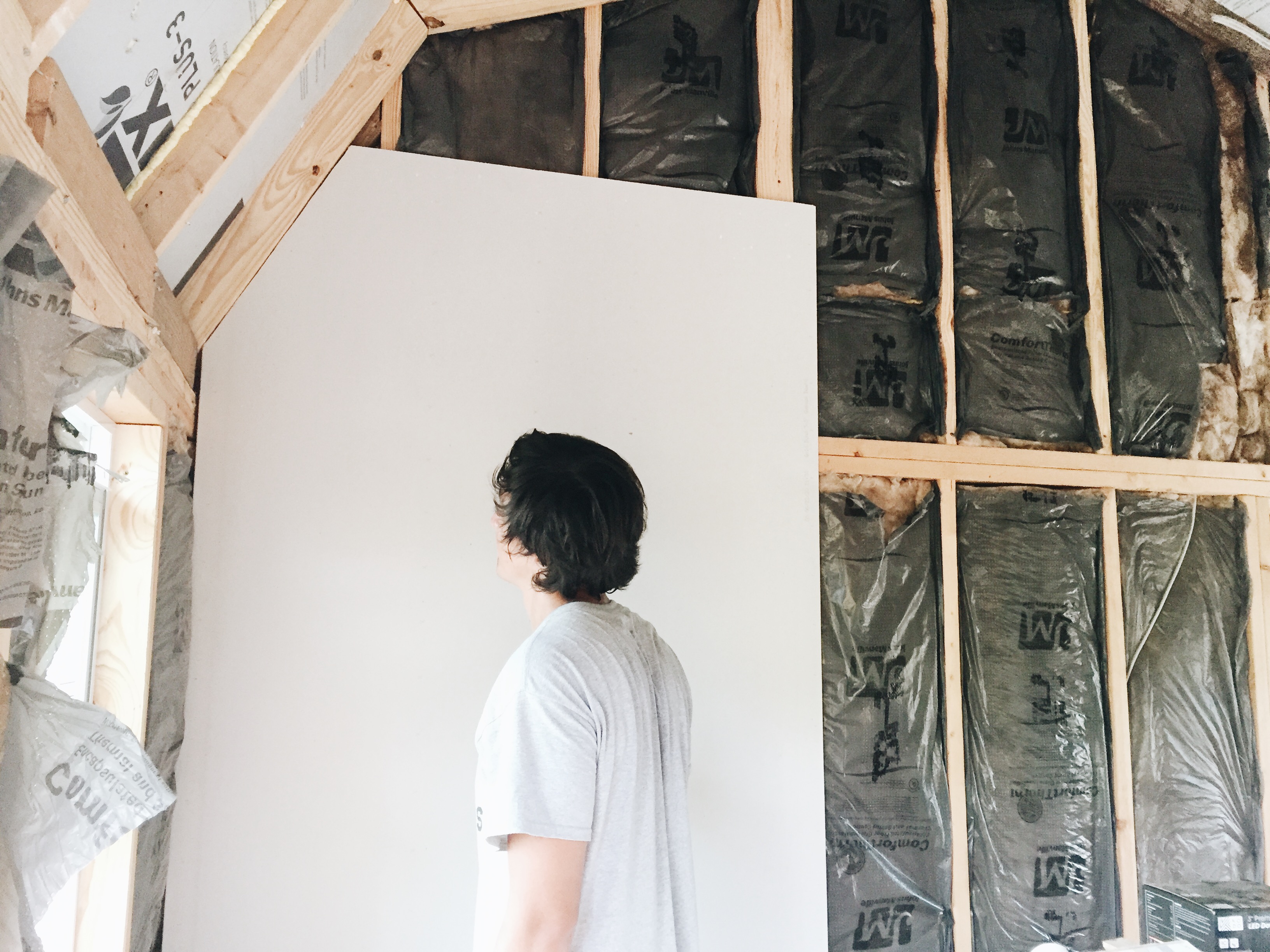Drywall for Days 12x16 Tiny House Our Tiny Year Texas