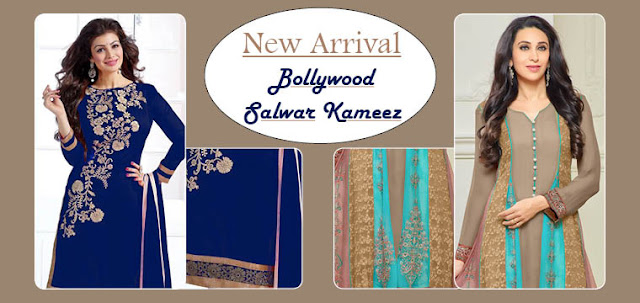 Buy Latest Designer Bollywood Actresses Celebriteies Style Bollywood Salwar Kameez Dresses for Wedding Online Shopping with Discount Offer Price