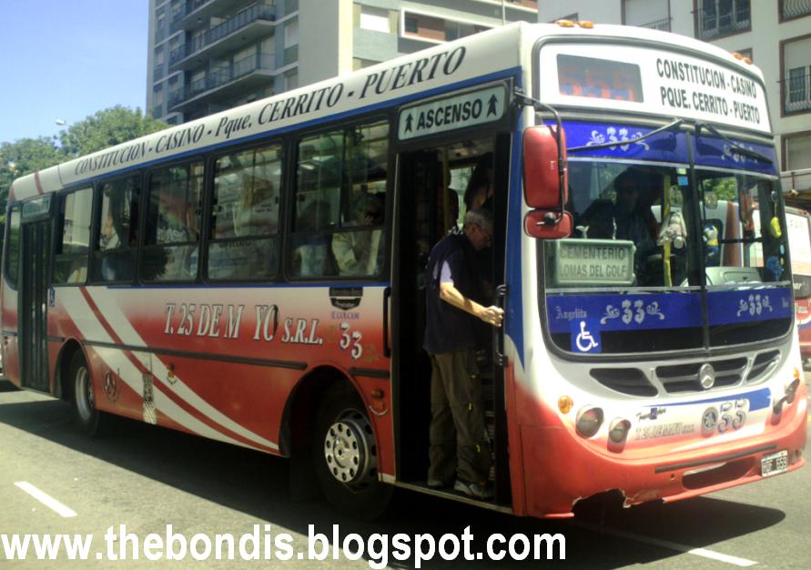The Bondis Los buses de tu país 25 de Mayo S.R.L. (Mar del Plata)