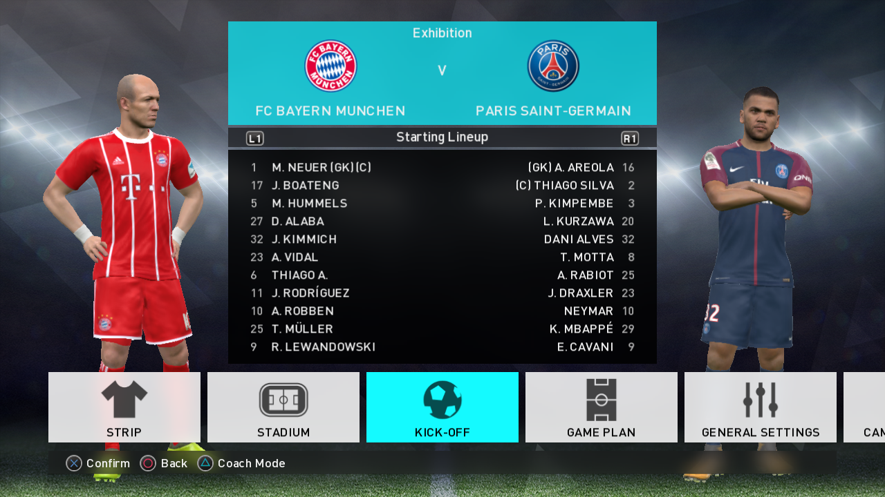 Download Patch FC Bayern Munchen PES 2018 BLES02252 PS