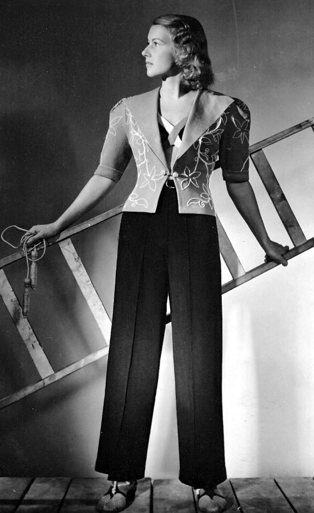 30 Best Photos of Women Wearing Trousers in the 1930s ~ Vintage Everyday