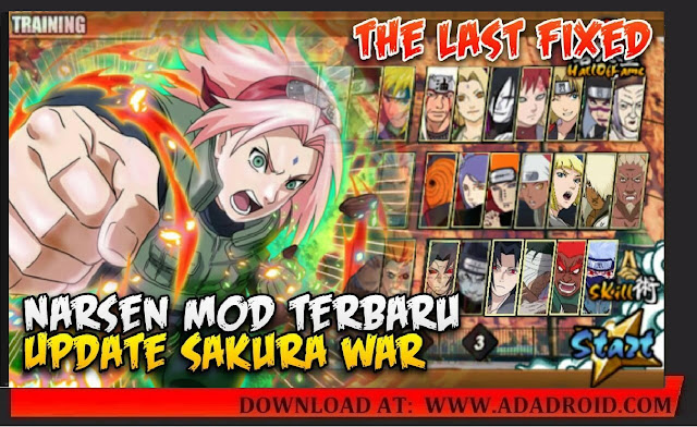 Download Naruto Senki Mod Sakura War Apk terbaru 2021 Download Naruto Senki Mod Sakura War Apk terbaru 2021