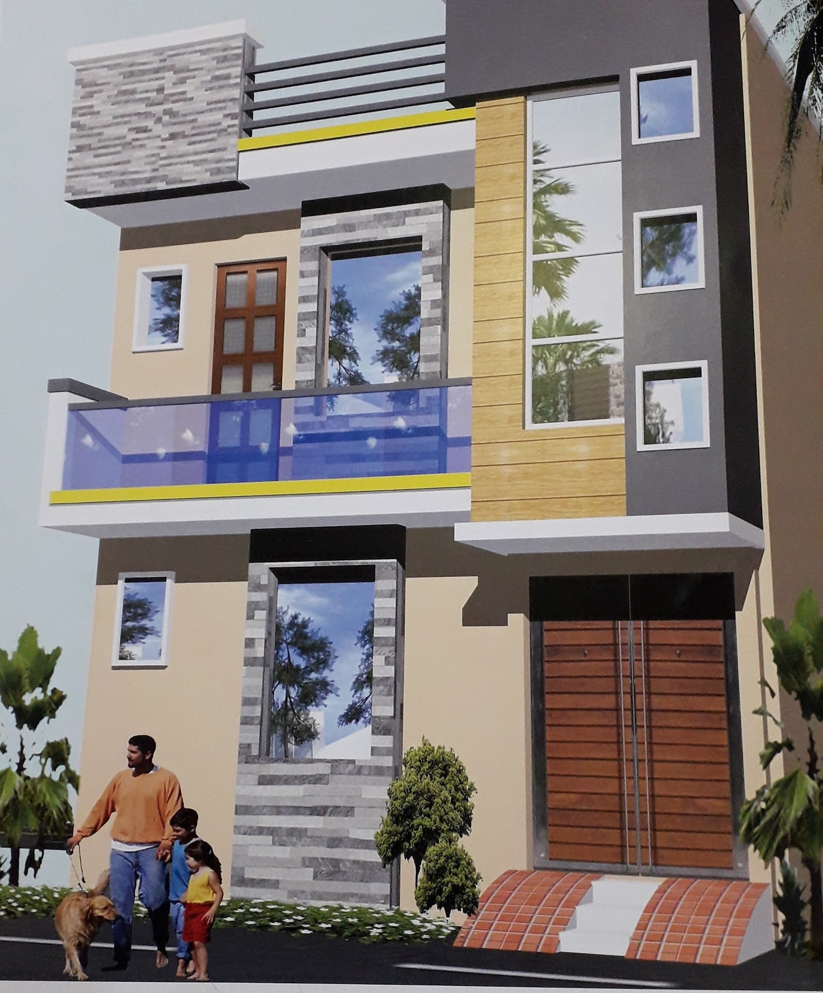 BALAJI HOMES ENTERPRISES मेरठ रोड पर खरीदें अपना घर 64 Yard Villa