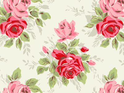 cath kidston rose wallpaper