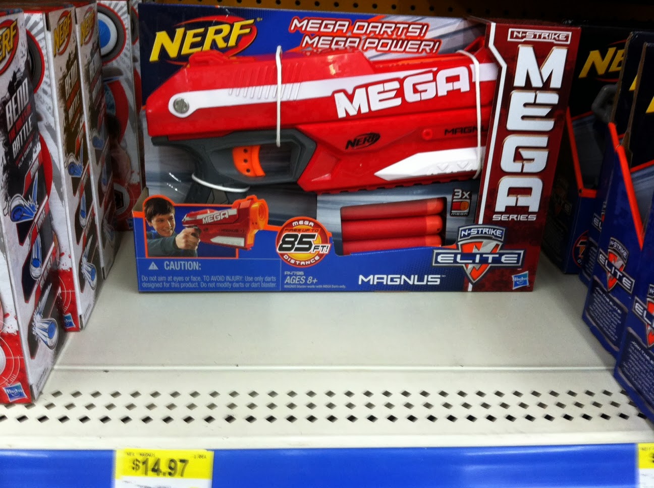 Click Click BAMF Desert Eagle of NERF? MEGA Magnus Unboxing