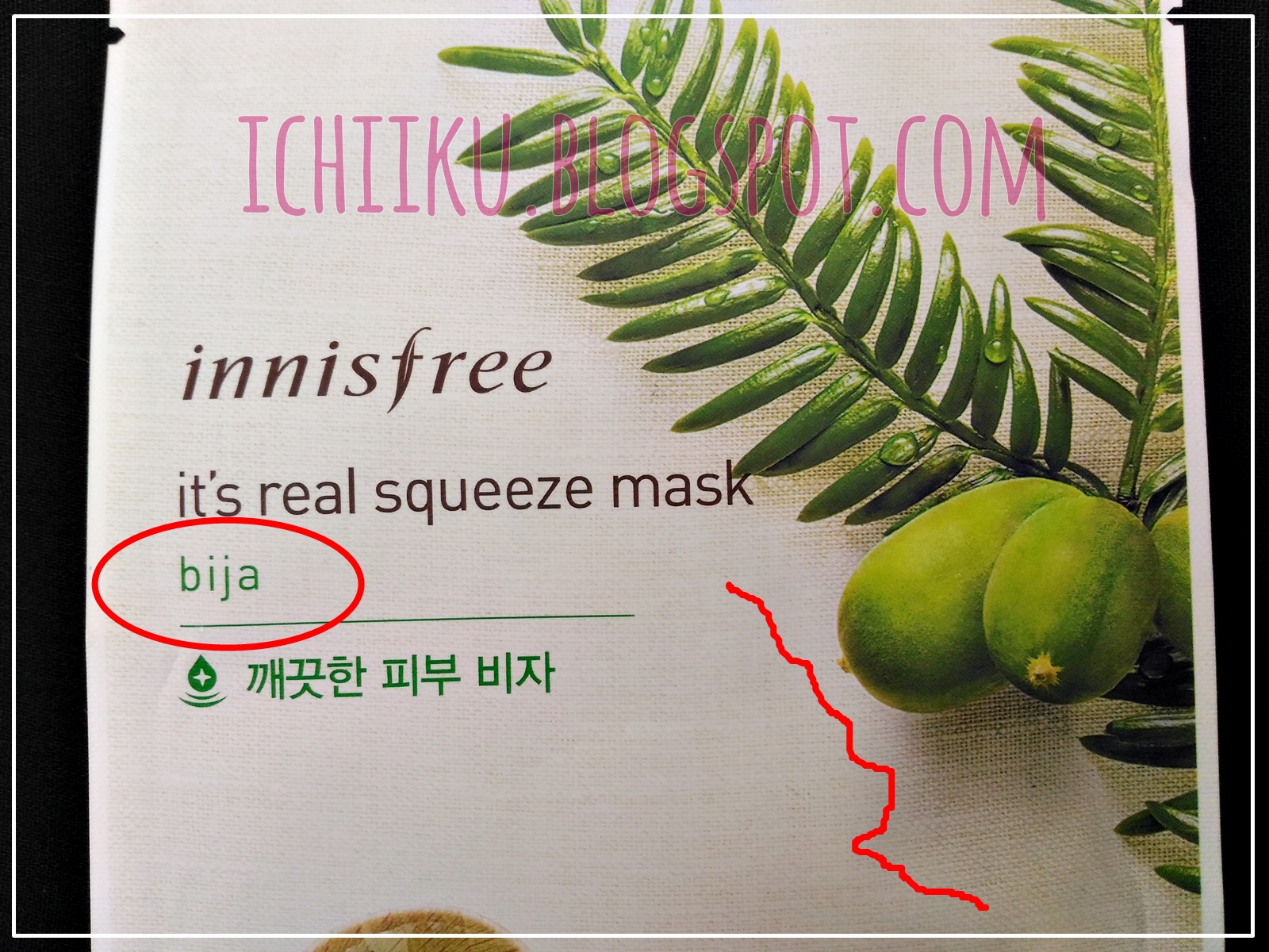 Review Innisfree My Real Squeeze Mask Rice, Tea Tree dan Bija Pejalan