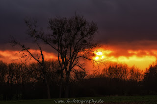 Wetterfotografie Sonnenuntergang Nikon Olaf Kerber