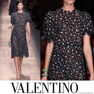 Crown Princess Mette-Marit wore Valentino Dress - Spring 2013 Ready to Wear