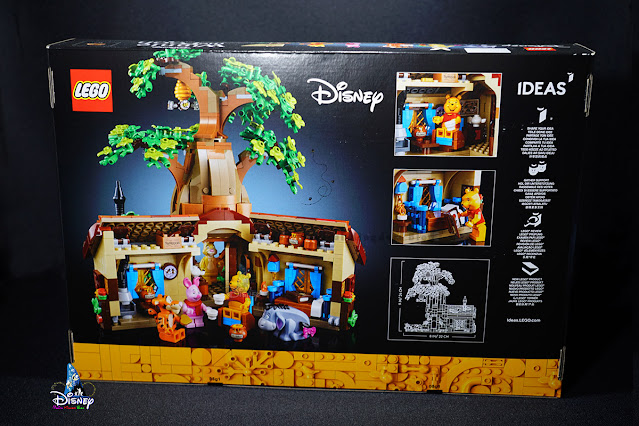 LEGO 21326 Ideas 系列小熊維尼 Disney's Winnie the Pooh 樂高角色人偶 Figure 小熊維尼, 跳跳虎, 小豬, 依唷, 瑞比