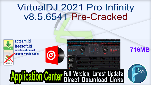 VirtualDJ 2021 Pro Infinity v8.5.6541 Pre-Cracked_ZcTeam.id