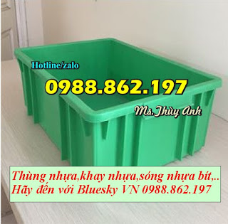 Khay nhựa b2, thùng nhựa B4, khay linh kiện, thùng nhựa có nắp, thùng nhựa đưng linh kiện