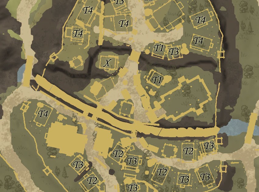 New World Windsward House Tier Grid map