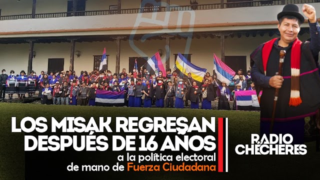 Los Misak regresan a la política electoral después de 16 años con Fuerza Ciudadana