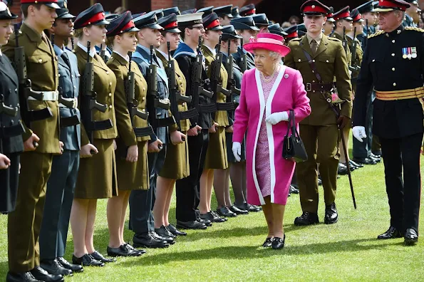 The Queen, in her role as Patron of the school, will inspect a Guard of Honour formed from the school's Combined Cadet Force