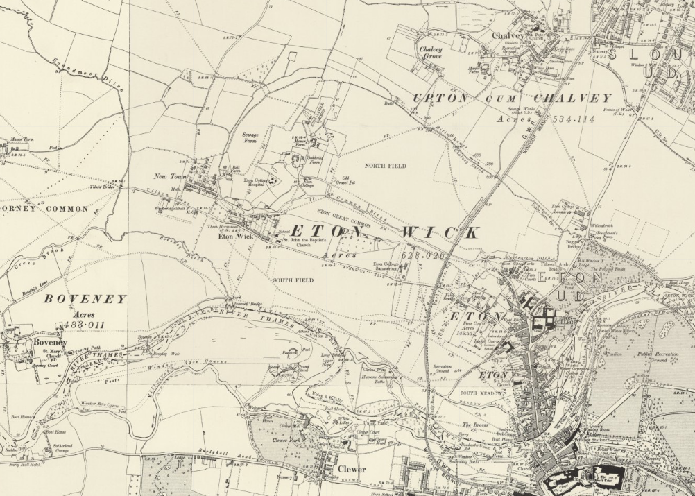Eton Wick History Some Maps of Eton Wick