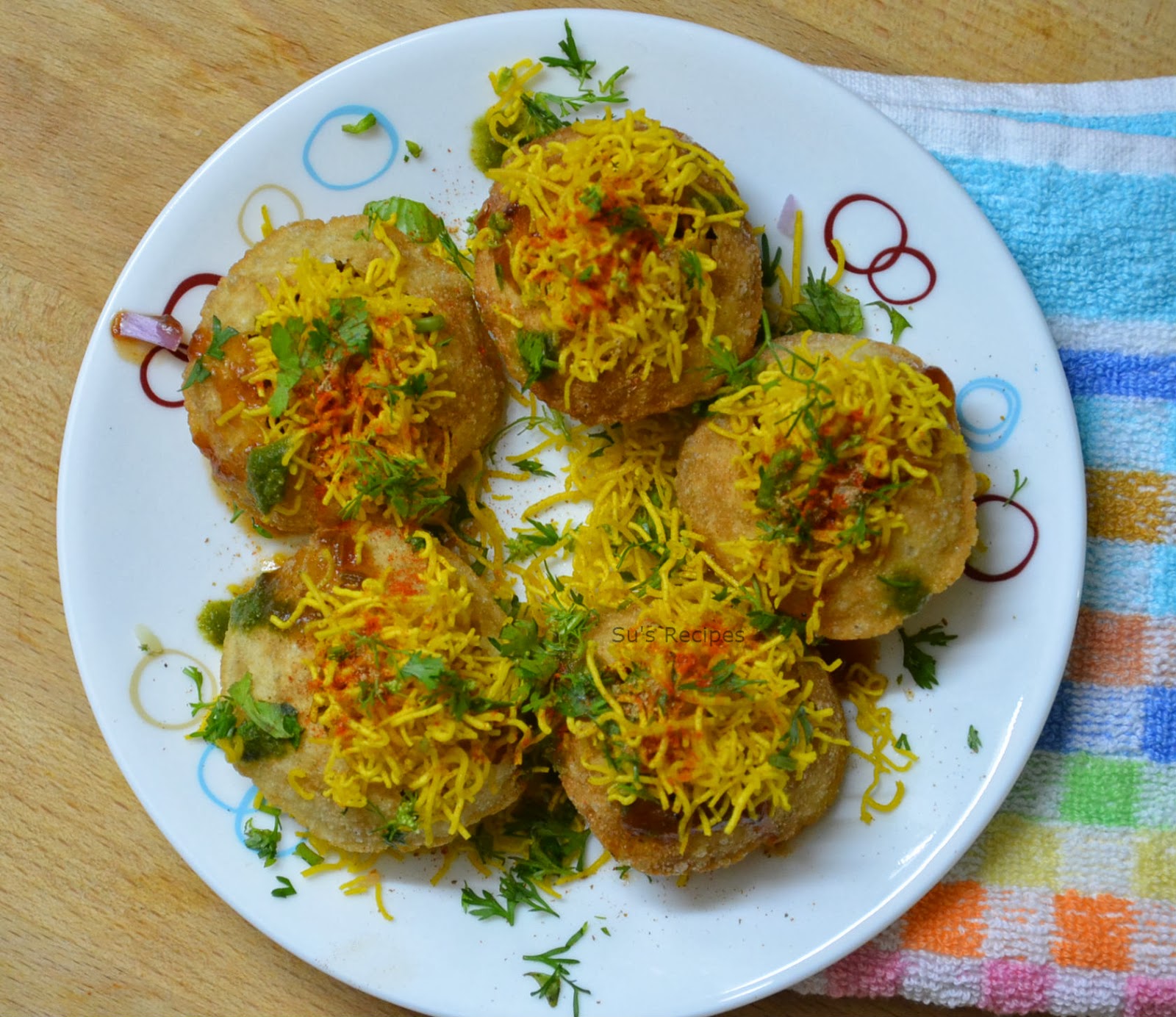 Su's Recipes: Sev Puri