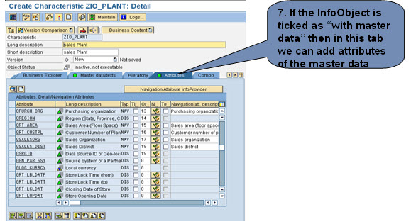 Creating InfoObject-Characteristic in SAP BI/BW ...