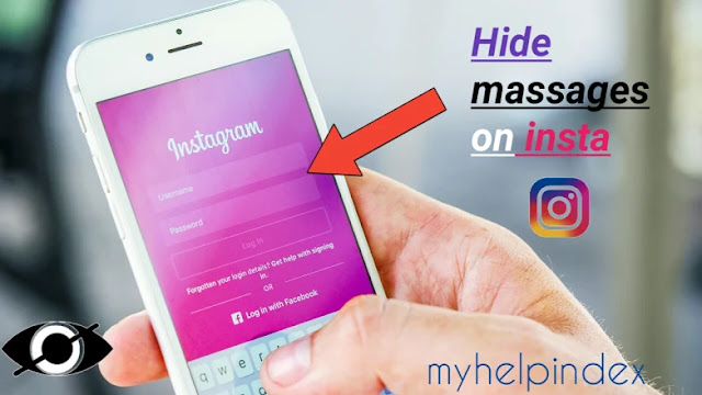 How to hide massages on instagram | Hide instagram conversation