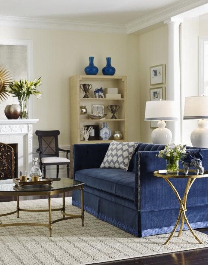 House Beautiful: In the BLUE ROOM