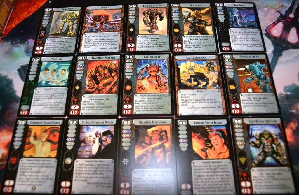 Battletech CCG CE Unboxing March 2014